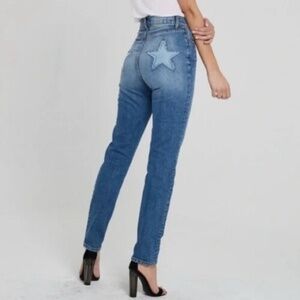 Revice Star Butt Uptown Rising Jeans Skinny Leg Blue 26